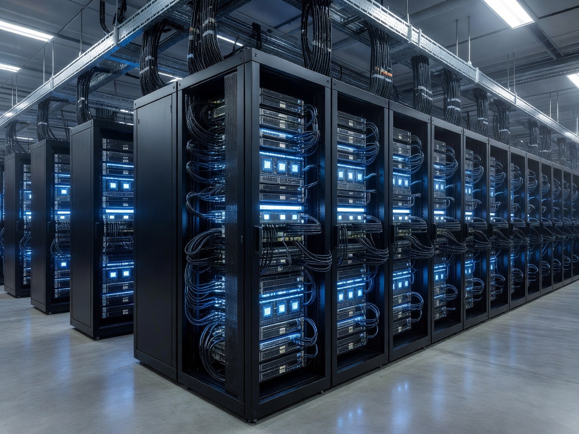 Data Servers and LLM Infrastructure Networks