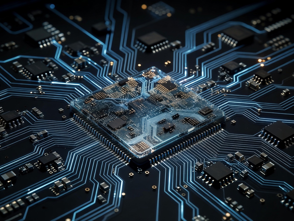 Hardware Microchip and Vector Database Circuitry