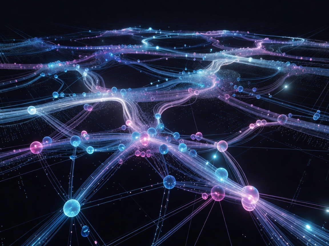 Visual representation of Knowledge Graph Connections and Neural Nodes